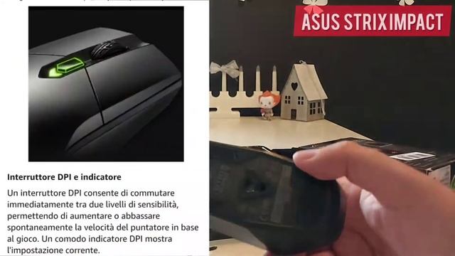 Asus ROG Strix Impact Gaming Mouse смотреть онлайн