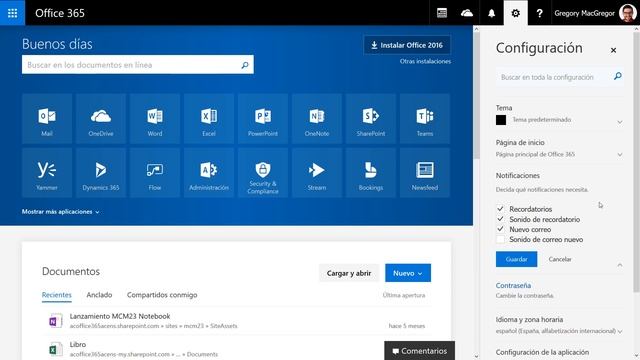 El Portal de Office 365 (1/8) Curso Online de Office 365 смотреть онлайн