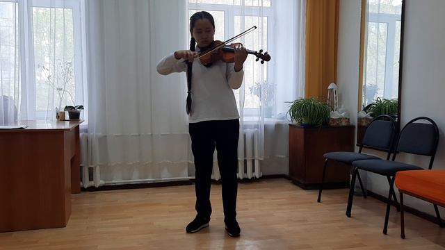 Мырзабекова Акбота, 13 лет   А.Яньшинов 