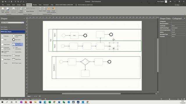 This video explains how to create a BPMN diagram in Microsoft Visio. BPMN смотреть онлайн