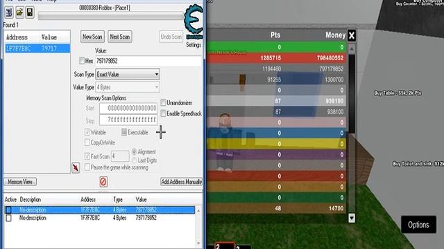 How to use money hack using cheat engine! (Roblox) смотреть онлайн