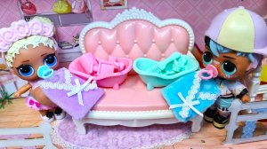 ПОКУПКИ ДЛЯ МАЛЫШЕЙ?? Семейка ЛОЛ сюрприз ждет ДВОЙНЯШЕК! Смешные мультики куклы ДАРИНЕЛКА