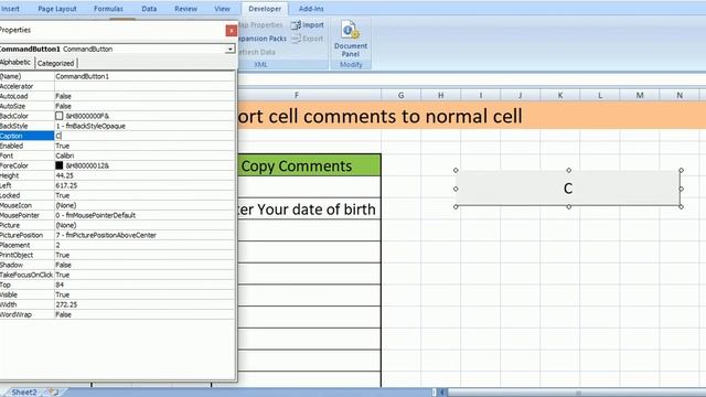 How to import cell comments to normal cell, Copy Comments Automatically using Excel VBA, EXCEL, смотреть онлайн