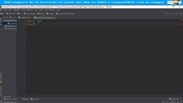 Curso Programação - Criando Sistema Em Python Com PYQT - 04 смотреть онлайн