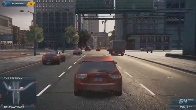 Subaru Cosworth Impreza - NFS MW 2012 | Xbox Gamepad смотреть онлайн