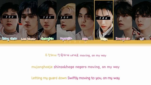 Stray Kids || Case 143 but you are Bang Chan, Changbin, Hyunjin & Felix (Color Coded Lyrics Karaoke смотреть онлайн