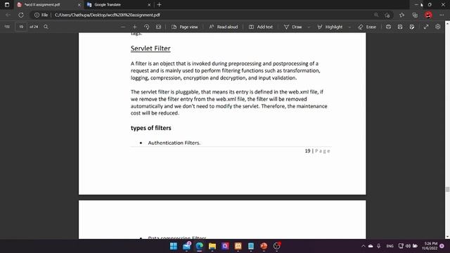Servlet Filter | Web Component Development II | JAVA INSTITUTE FOR ADVANCED TECHNOLOGY смотреть онлайн