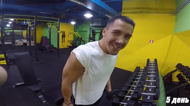 КАЧАЮ БИЦЕПС 7 дней ПОДРЯД!! РЕЗУЛЬТАТ удивил! смотреть онлайн