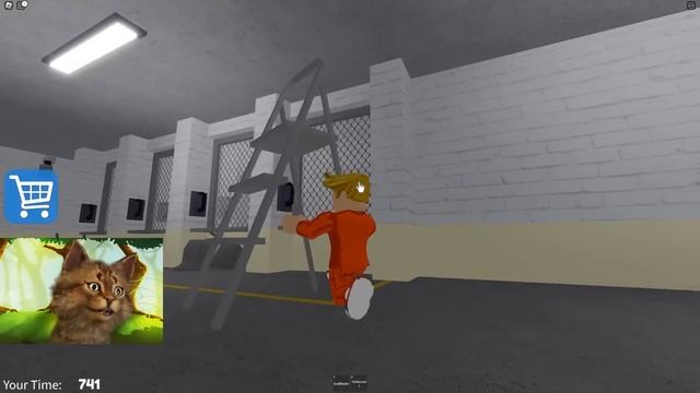Escape Barry Prison Run in Roblox With GravyKoalaman смотреть онлайн