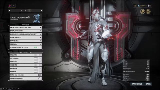 Excalibur Umbra color Schemes (PC) |Warframe смотреть онлайн