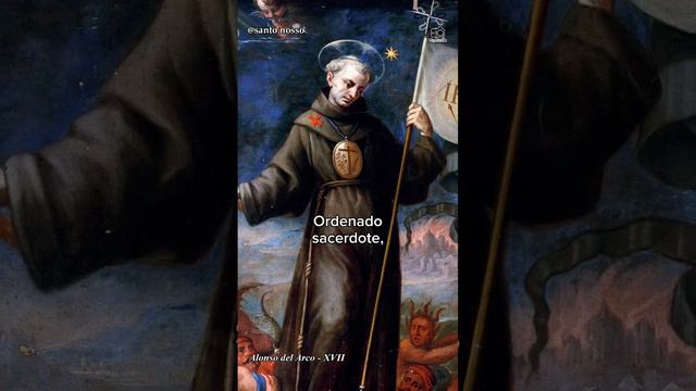 Santo do dia 23 de Outubro - São João de Capistrano. #santododia #religion смотреть онлайн