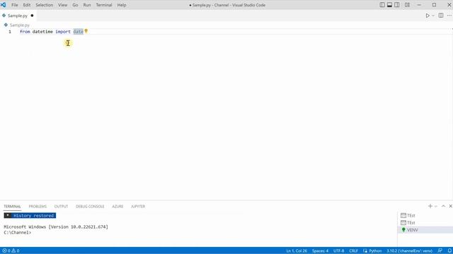 How To Copy Paste Line Of Code in VS Code смотреть онлайн