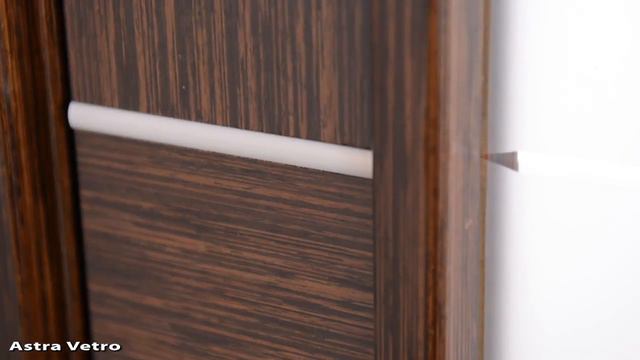 Astra Vetro Modern Interior Door in a Wenge Finish смотреть онлайн