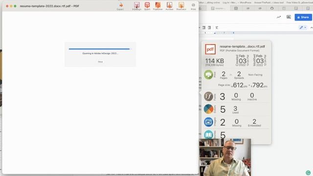 Google Docs To InDesign