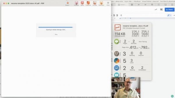 Google Docs to InDesign