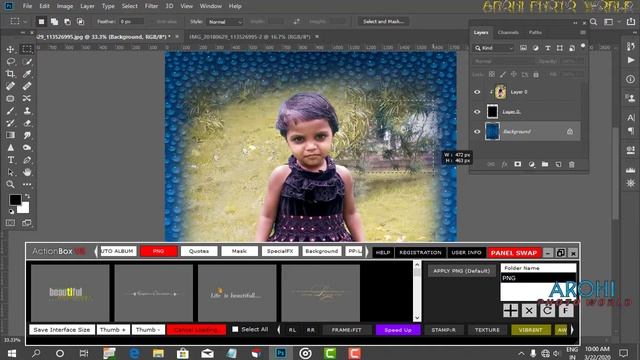how to make Action box v5. 2 basic tutoriyal photoshop 2020 смотреть онлайн
