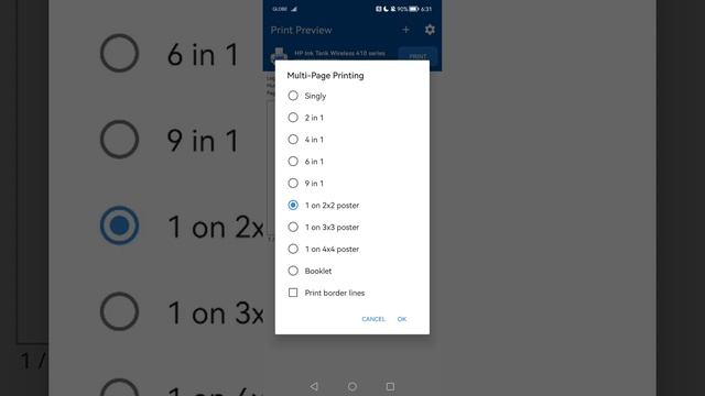 How to Print 2x2 Poster In HP Ink Tank Wireless 410 Series Using Your Phone смотреть онлайн
