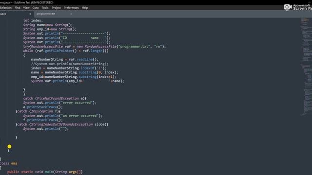 Employee management system | java | using cmd | part-2 смотреть онлайн