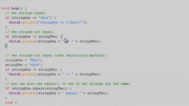 Energia Tutorial: String Comparison смотреть онлайн