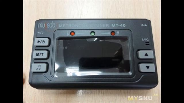 Гитарный тюнер - Electronic Digital 3 in 1 LCD Violin Guitar Metronome Tone Generator MT-40 смотреть онлайн