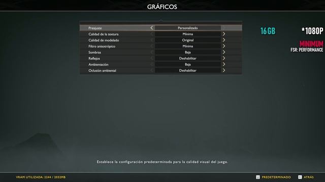 God of War (FidelityFX Super Resolution) - Ryzen 3 2200G Vega 8 - 8GB & 16GB - Test смотреть онлайн