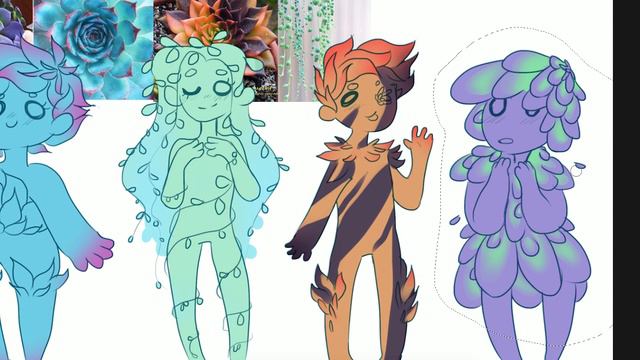 Succulent Adoptables Speedpaint смотреть онлайн