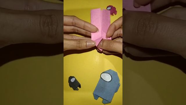 DIY AMONG US PAPER ORIGAMI subscribe for full video tutorial смотреть онлайн