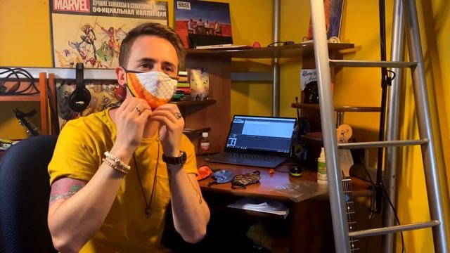 ЭКСКЛЮЗИВНЫЕ ЗАЩИТНЫЕ МАСКИ от музыкальной компании Roland | аналоговый звук + защита от вирусов смотреть онлайн