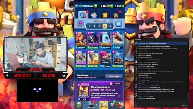 CLASH ROYALE II TORNEO DE SUBS II APROSITO смотреть онлайн