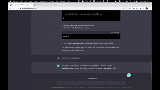 ChatGPT is writing an Angular application to work with OpenAI смотреть онлайн