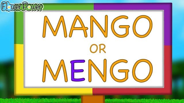 “Which One Is It?” Spelling Game - Fun Fruit Spelling Game For Kids Learning | Flower Power смотреть онлайн