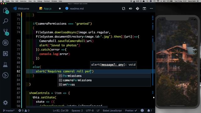 #3 Wallpaper App from Scratch | Download Wallpaper | React Native | Expo смотреть онлайн