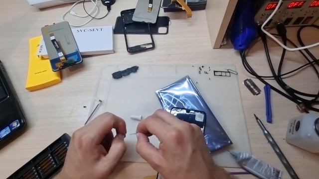 Разборка и Замена Дисплея Samsung a22s A226 смотреть онлайн