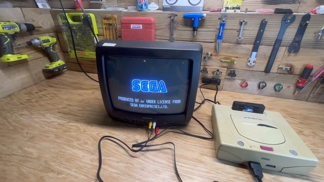 Japanese Sega Saturn Restoration! Retro Gaming with the Sega Saturn! Can you play it in America? смотреть онлайн