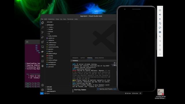 Setting up React Native on Ubuntu 22.04 смотреть онлайн