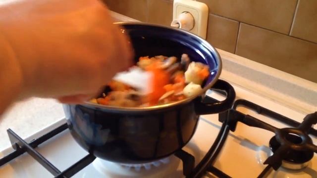 Итальянский суп а-ля "Минестроне"| Деревенский суп из сезонных овощей| Постное блюдо смотреть онлайн