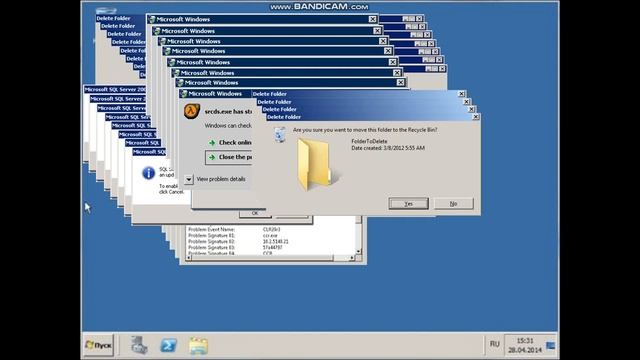 Windows Server 2008 R2 Crazy Error смотреть онлайн