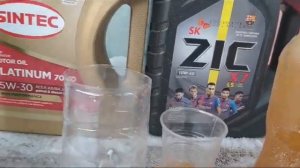 Масло моторное SINTEC PLATINUM 5W-30 в мороз -37