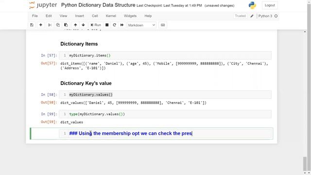 Python Dictionary Data Structure Part 2#16 смотреть онлайн