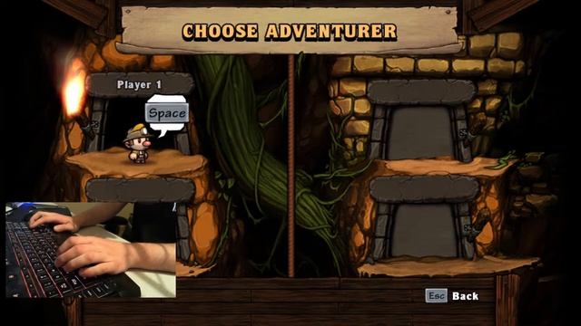 How to play Spelunky With a Keyboard смотреть онлайн