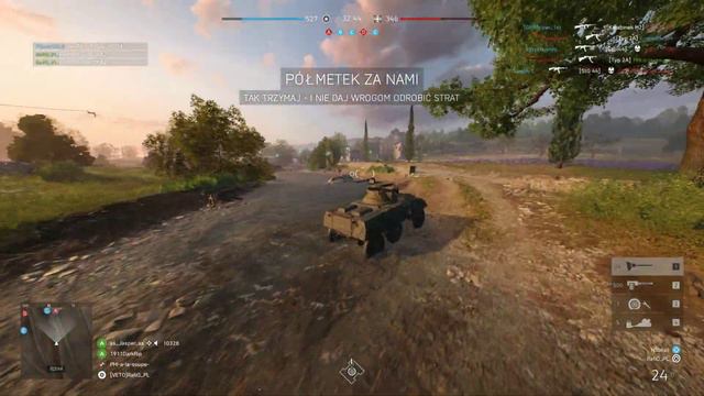 Battlefield 5 - Prowansja, czołg M8 Greyhound / Provence, The Best Tank M8 Greyhound BFV смотреть онлайн