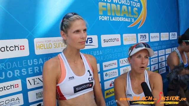 Pavan / Bansley CAN after making it into #swatchWTFinalUSA semis смотреть онлайн