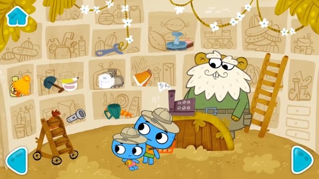 Котики вперед!Развивающая игра для детей.Помоги Кате и Коте сфотографировать обезьянку в кроссовках смотреть онлайн