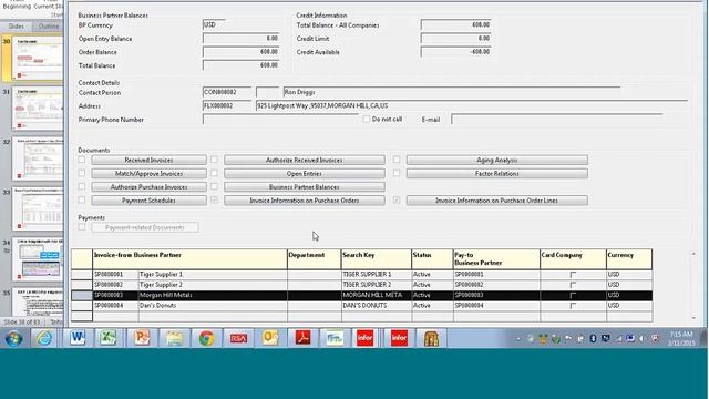Infor LN Accounts Payable 360 Dashboard смотреть онлайн