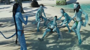 Ло’ак ударил сына Вождя | Аватар 2: Путь Воды | Сцена | 4К (На Русском)