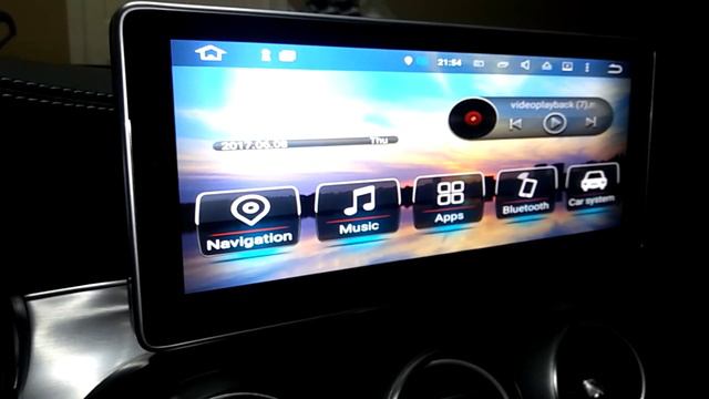 Mercedes C300 W205 Android GPS Multimedia Upgrade - Screen Mirror смотреть онлайн