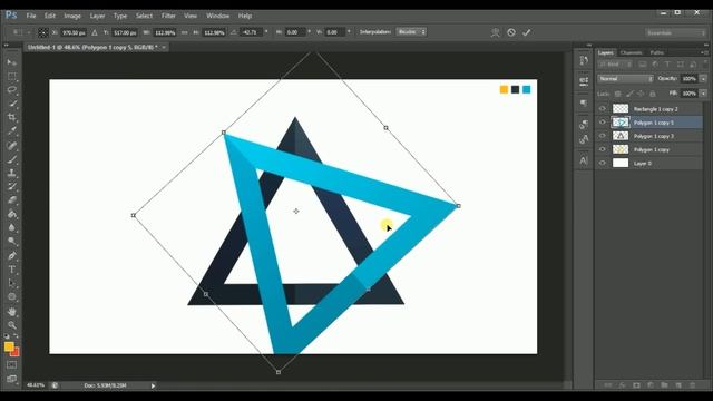 #1 How to Create Professional Logo Design in Photoshop cs6 Tutorial смотреть онлайн