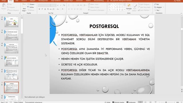Veri Tabanı ve Yönetimi - PostgreSQL Giriş смотреть онлайн