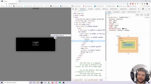 Login Modal Popup - ReactJS, TypeScript Tutorial - #2 Responsive Modal and Close Button смотреть онлайн