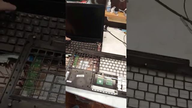 Неудачная замена клавиатуры ноутбука Asus x540. Как делать нельзя. смотреть онлайн